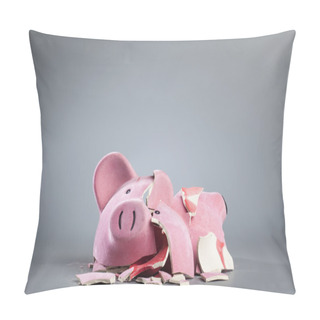 Personality  Robbed Piggy Bank Pillow Covers