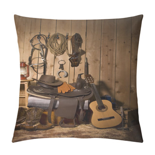 Personality  Cowboy Still Life Pillow Covers