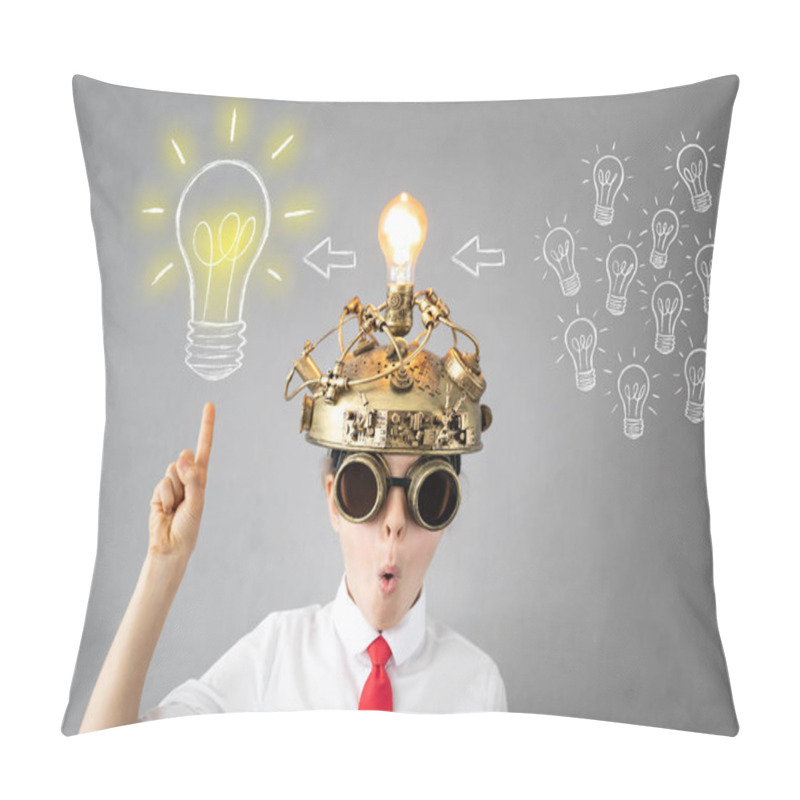 Personality  Education, Start Up And Business Idea Concept Pillow Covers