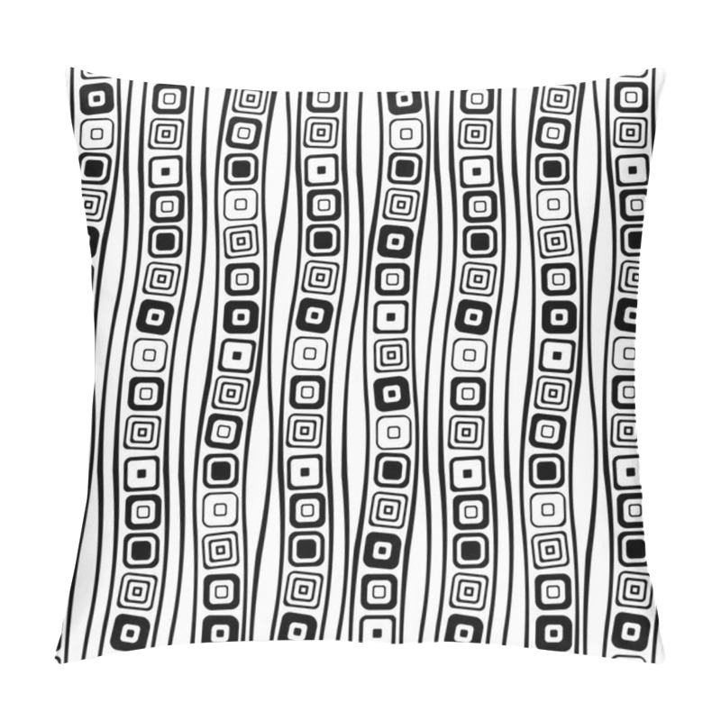 Personality  Vector seamless pattern, graphic illustration pillow covers