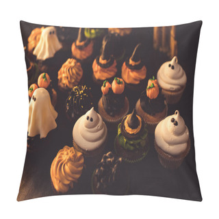 Personality  Homemade Halloween Cupcakes  Pillow Covers