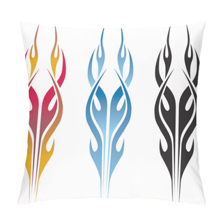Personality  Vector Hot Rod Flames Pillow Covers