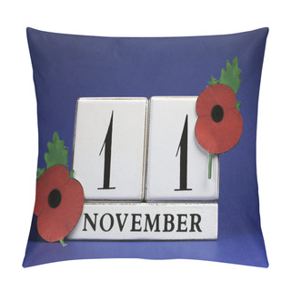 Personality  Save The Date For November 11 Pillow Covers