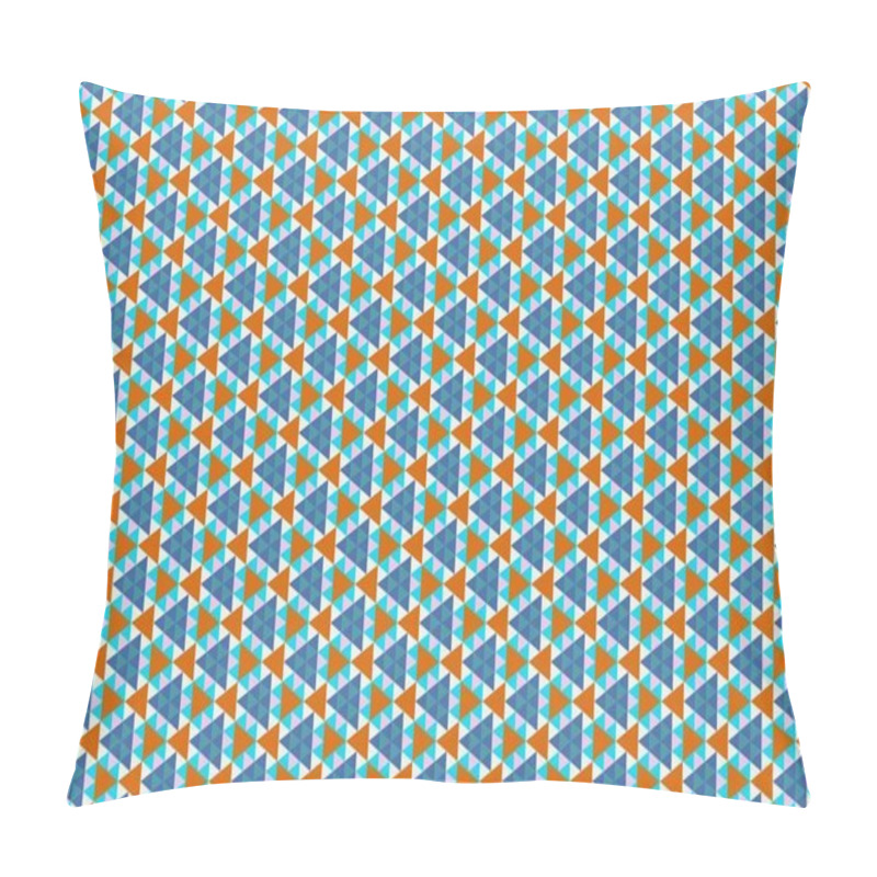 Personality  Modern colorful backdrop with hexagonal pattern pillow covers