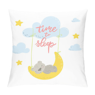 Personality  Cute Flat Hand Drawn Vector Illustration. Pillow Covers