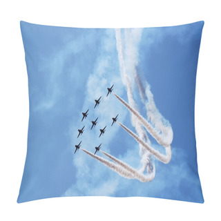 Personality  Airplanes On Airshow Pillow Covers