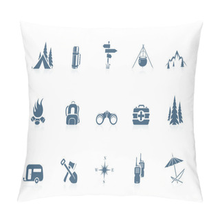 Personality  Camping Icons | Piccolo Series Pillow Covers