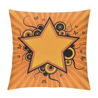 Personality  Flower Star Design Pillow Covers