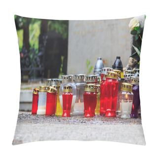 Personality  Grave Candles Pillow Covers