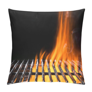 Personality  Empty Grill Grid With Fire Pillow Covers