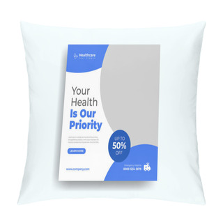 Personality  Medical Social Media Post And Flyer Templates Pillow Covers