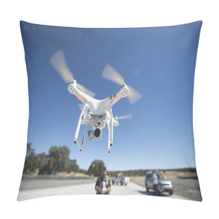 Personality  A Quadcopter Drone Man Pillow Covers