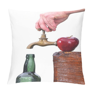 Personality  Isolated Cider. Pillow Covers