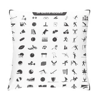 Personality  Sport Icon Pillow Covers