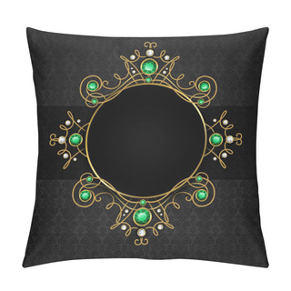 Personality  Jewellery Black Frame Pillow Covers