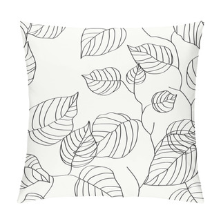 Personality  Wallpaper Leaves Pillow Covers
