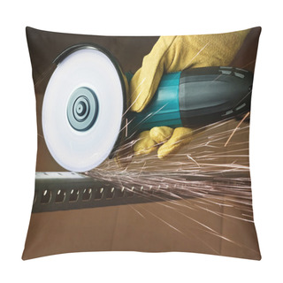 Personality  Sawing Metal Pillow Covers