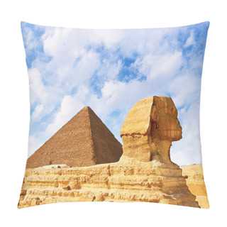 Personality  The Sphinx In Egypt Pillow Covers