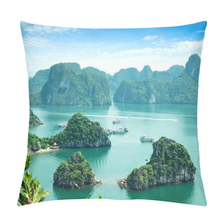 Personality  Halong Bay In Vietnam. Unesco World Heritage Site. Most Popular Place In Vietnam. Pillow Covers