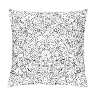 Personality  Seamless Monochrome Ornate Pattern Pillow Covers
