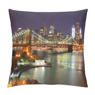 Personality  Manhattan Skyline Pillow Covers
