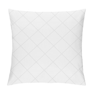 Personality  Seamless Pattern Of Lines And Rhombuses. Geometric Background. Pillow Covers