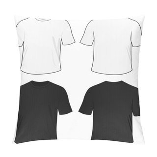 Personality  Vector Blank Tee Shirts Pillow Covers