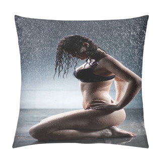 Personality  Young Sexy Woman Pillow Covers