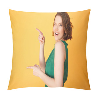 Personality  Winking Woman Pillow Covers