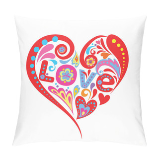 Personality  Abstract Heart Pillow Covers
