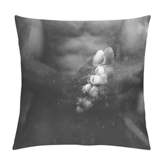 Personality  Sporty Male Hands Pillow Covers