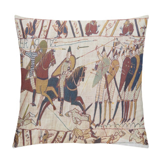 Personality  Bayeux Tapestry Pillow Covers