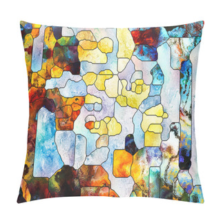 Personality  Advance Of Color Division Pillow Covers