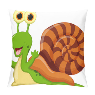 Personality  Cute Snail Cartoon Pillow Covers