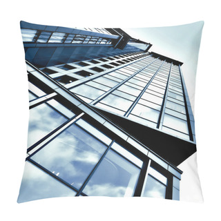 Personality  Angled Business Skyscraper Pillow Covers