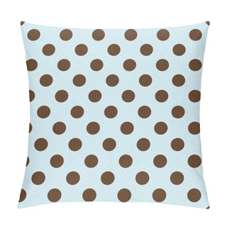 Personality  Seamless Retro Polka Dots Pattern Pillow Covers