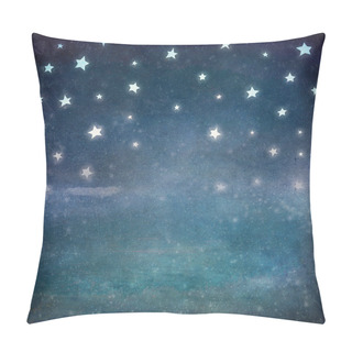 Personality  Stars At Night Grunge Sky ,background Pillow Covers