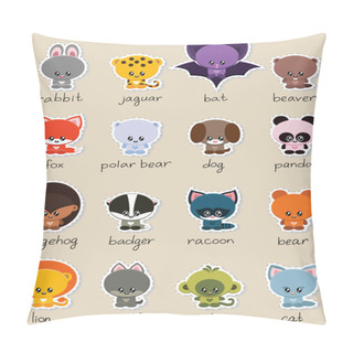 Personality Cute Animals Set Pillow Covers