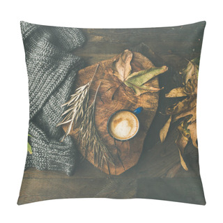 Personality  Autumn Coffee Concept  Pillow Covers