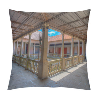 Personality  Inner Courtyard Of The Cathedral Of Viseu, Portugal Pillow Covers
