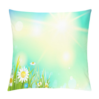 Personality  Sunny Summer Day Pillow Covers