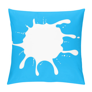 Personality  Milk Spot, Ink Spot, Texture Of Paint Spot Pillow Covers
