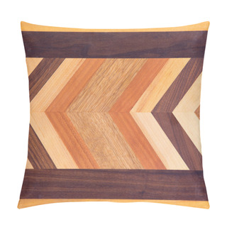 Personality  Decorative Marquetry On A Cutting Board Pillow Covers