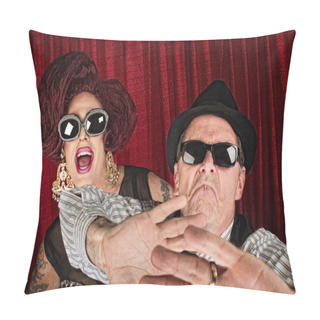 Personality  Surprised Famous People Pillow Covers