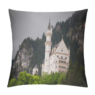 Personality  Neuschwanstein, Lovely Autumn Landscape Panorama Picture Of The Fairy Tale Castle Near Munich In Bavaria,  Pillow Covers