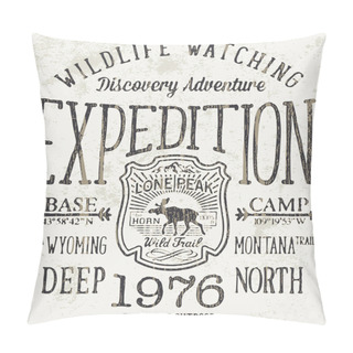 Personality  Lone Peak Wild Trail Expedition Pillow Covers