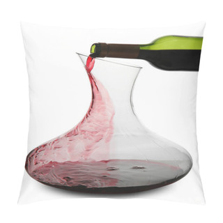 Personality  Pouring Wine In Carafe Pillow Covers