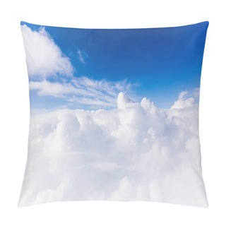 Personality  Blue Sky With White Clouds In Rome, Italy Pillow Covers