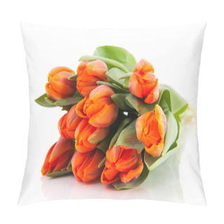 Personality  Orange Dutch Tulips Pillow Covers