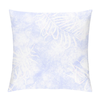 Personality  Tropical Seamless Pattern. Watercolor Scattered Pa Pillow Covers
